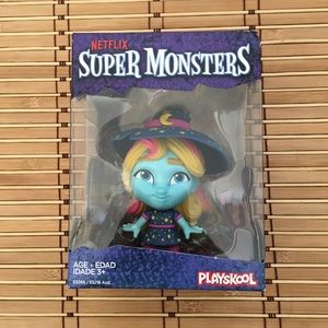 Playskool Netflix Super Monsters Witch Figure Toy NIB Preschool Doll Age 3+